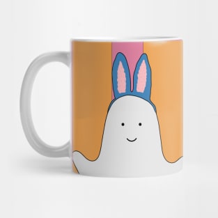 Bunny kisses and Spooky wishes. Mug